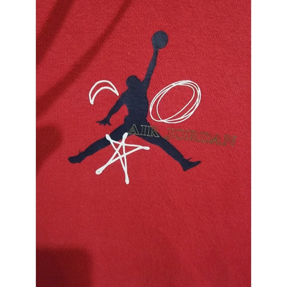 Nike‎ Air Jordan Men's L For The Love Of The Game University Red Hoodie